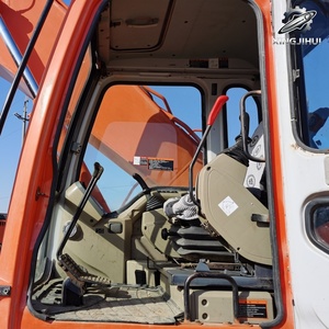 Excavatrice d'occasion Doosan DH220, marque coréenne d'origine, 22 tonnes, grande excavatrice sur chenilles, construction moyenne - Product Image 4