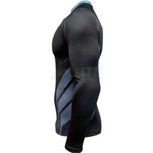 Camiseta de Manga Larga para Hombre, Fabricada en Pakistán, para Deportes de Aventura al Aire Libre, Transpirable, de Spandex/Poliéster, para Protección y Rendimiento - Product Image 4