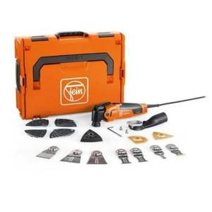 Herramienta Eléctrica Oscilante Multifunción de 350W con Montura StarlockPlus para Construcción y Renovación Interior Versátil - Product Image 6