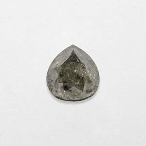 Diamantes de Sal y Pimienta en Forma de Pera de 1.31 ct, 6.33x5.92x4.01 mm, Claridad VS2 y Corte Excelente/Bueno para Joyería - Product Image 1