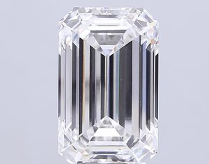 Exquisito Diamante Cultivado en Laboratorio con Corte Esmeralda de 14 Quilates, Color Verde Intenso, Certificado IGI, Claridad VVS2, con Brillo de Espejo - Product Image 4