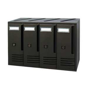 Alubox Cassetta Postale A 4 <b>Posti</b> Ghisa Art. C4 - Product Image 1