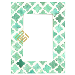 Diseño personalizado producto más vendido resina madera precio al por mayor alta calidad marco de fotos artículo indio hecho a mano hueso de cuerno - Product Image 3