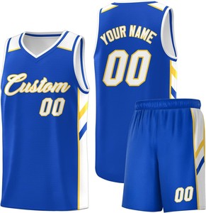 Uniformes de Baloncesto Personalizados de Poliéster Transpirable con Estampado, Conjuntos de Camiseta y Pantalones Cortos OEM 2025, Venta al por Mayor, Secado Rápido, Sublimados - Product Image 6