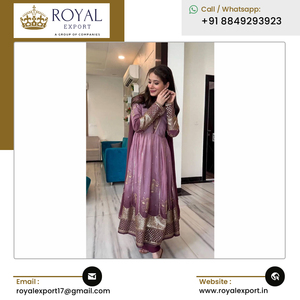 Kurti PANT with dupatta มืออาชีพในการผลิตที่มีคุณภาพที่เหมาะสมกับการเย็บปักถักร้อย - Product Image 4