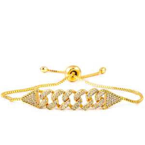 Zircon Gourmet Pulseras y brazaletes de moda Elegante y elegante Zircon-Accesorio incensepted - Product Image 1