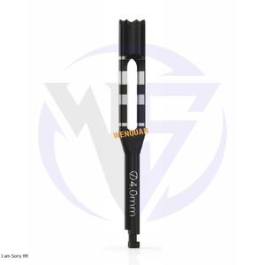 Nuevo Fresa Manual para Implantes Dentales de 4.0mm, Acero Inoxidable Negro con Marcas de Profundidad, Herramientas Quirúrgicas Wenquar - Product Image 1