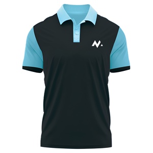Polo de verano para hombre de calidad, camiseta informal de negocios con bordado de Color sólido, manga corta, patrón estampado de solapa, Polo de Golf liso para hombre - Product Image 4