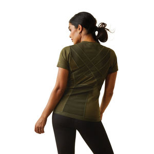 Camisa Ecuestre para Mujer | Camiseta de manga corta para montar a caballo | Ropa de equitación transpirable para competición y entrenamiento - Product Image 6