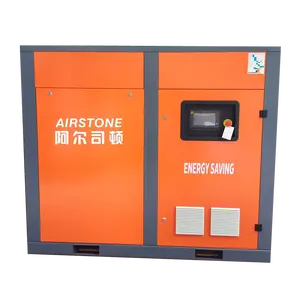 Compresseur à vis Airstone 75KW 100HP Industrial PM VSD Electric Energy Saving crew Air Compressor Machine