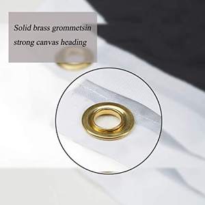 Lot de 2 drapeaux américains Punisher, 3x5 pieds, drapeaux militaires bleus avec crâne, pour extérieur, avec deux œillets en laiton, pour la maison, la chambre ou le mur - Product Image 1