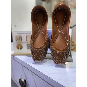 Zapatos de Fiesta Elegantes para Mujer, Estilo Tradicional, Cuero Genuino, Última Tendencia 2025, Bordado Personalizado, Venta al Por Mayor - Product Image 6