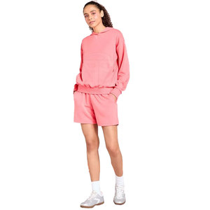 Conjunto de Sudadera con Capucha y Pantalones Cortos Ligeros para Invierno, Textura Suave, Corte Regular con Cómoda Tela de Felpa - Product Image 1