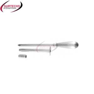Top Selling CE Certified Veterinary <b>Instruments</b> High Quality Stainless Steel Cattle Trocar Manual <b>Basis</b> <b>Surgical</b> <b>Instruments</b> - Product Image 6