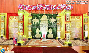 Mandap para Ceremonias de Boda al Aire Libre con Cúpula, Hermoso Mandap de Boda Maharani, Decoración de Boda Personalizada Exclusiva, Mandap Perth - Product Image 4