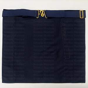 Conjunto de delantal y cuello masónico hecho a mano, uniforme personalizado para uso en casa de campo, ropa ceremonial, pedido a granel de fábrica - Product Image 4