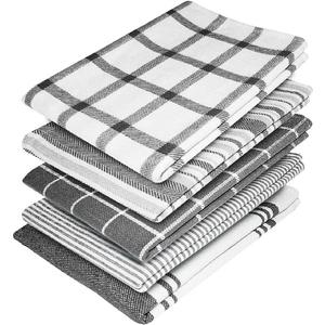 Elegante suave 100% algodón orgánico cocina nuevo elegante Gots certificado Ultra suave absorbente secado rápido estilo europeo toallas para platos - Product Image 3