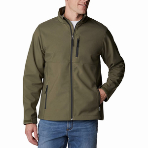 Custom logo Wholesale OEM Outdoor Wear <b>Soft</b> <b>Shell</b> Waterproof Windproof <b>Jacket</b> for Men's Polyester/nylon Softshell <b>Jacket</b> for man - Product Image 1