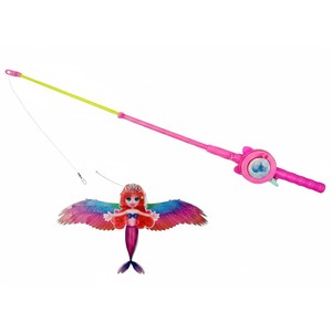 Juego de Caña de Pescar de Dragón para Playa, Caña de 70 cm con Dragón Sirena de 30 cm - Product Image 1