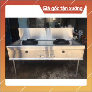 Cuisinière à gaz à 2 brûleurs en acier inoxydable 304 de haute qualité du Vietnam Garantie 1 an Wok de cuisine Produit de 1.0mm d'épaisseur - Product Image 4