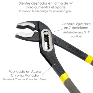 Pinze Multiuso Nere 180 mm. DIN 8976 - Product Image 3
