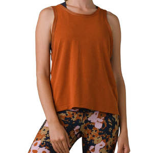 Camiseta sin mangas de gimnasio para mujer al por mayor, camisetas sin mangas para mujer, ropa de Yoga, ropa deportiva para mujer, camiseta sin mangas ajustada para entrenamiento - Product Image 4