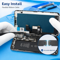 Für iPhone XS Max LCD-Bildschirm-Baugruppe TFT LCD Touch-Digitizer Display-Ersatz NOHON QC-geprüfte Handy-Reparaturteile Großhandel