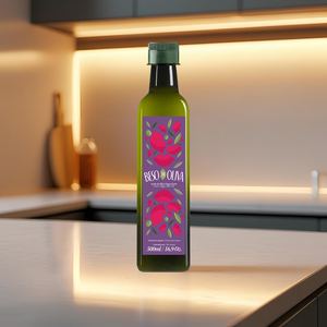 Aceite de Oliva Virgen marasca PET de alta calidad 250mL "Beso De Oliva" para cocinar y aderezos - Product Image 3