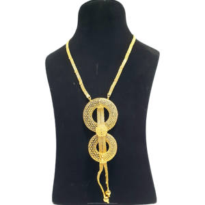 Colgante de moda para mujer chapado en oro de 24kt 4GRM Adorable diseño Pendentif tendance pour femme placa o 24 quilates 4GRM adorable - Product Image 2