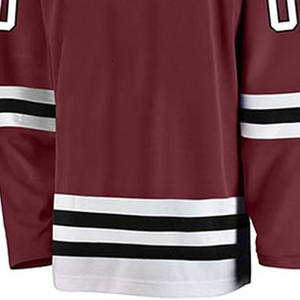 Suéter de Hockey Transpirable de Alta Calidad 100% Poliéster, Logotipo Personalizado por Sublimación, Camisetas de Hockey sobre Hielo para Equipo, Camisetas de Manga Larga - Product Image 4