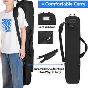 Bolsa de Hockey de Campo Impermeable de Gran Capacidad Personalizada para Exteriores con Fundas para Palos, Bolsillo Ventilado para Zapatos y Espacio para Accesorios de Poliéster - Product Image 4