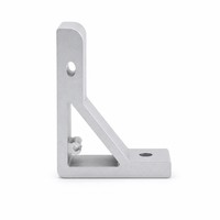 MISSDAKE Support d'angle extrudé Euro GB Série 40 Profilé en aluminium à rainure 8 TPFG 408 Joint à rainure en T