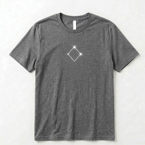Camisetas Urbanas con Pedrería para Hombre, Tela Ligera, Ajuste Cómodo, Ideales para Gimnasio y Ropa Casual de Calle - Product Image 1