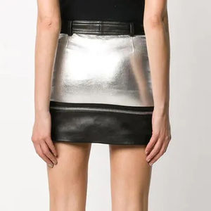 Dernières tendances en matière de jupes en cuir pour femmes disponibles à des prix raisonnables / Jupes en cuir décontractées pour femmes, mode d'hiver - Product Image 2