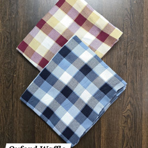 Tissu en coton à carreaux Oxford Style uni teint en fil classique pour garçons et filles Chemises Costumes Activewear Utilisation de la doublure extérieure - Product Image 1