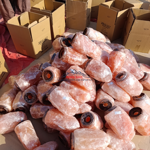 Venta al por mayor de lámparas de cristal de sal del Himalaya de calidad superior tamaños personalizados disponibles con Feng Shui flor amor tallas aire - Product Image 5