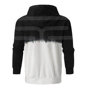 Vente en gros 100% coton homme sweats à capuche Street Wear pull avec col à capuche sweats à capuche patchs personnalisés conception unie sweats à capuche - Product Image 2