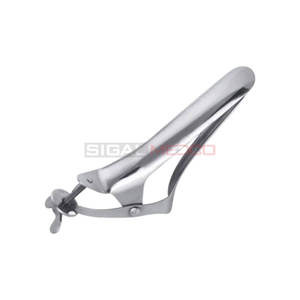 Spéculum vaginal Polansky pour bovins, instruments vétérinaires, acier inoxydable allemand, trois lames, réutilisable, pour grands animaux d'élevage - Product Image 4