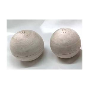 Support en forme de bol d'encens en pierre naturelle en travertin de luxe fait à la main pour la décoration de la maison - Product Image 2