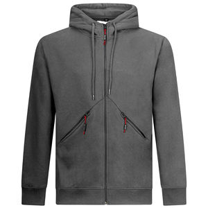 เสื้อมีฮู้ดแบบสวมหัวแฟชั่นลำลองของผู้ชายเสื้อโค้ทมีฮู้ดแบบมีซิประบายอากาศได้ดีผ้าฝ้ายสวมใส่สบายสำหรับฤดูหนาว - Product Image 2