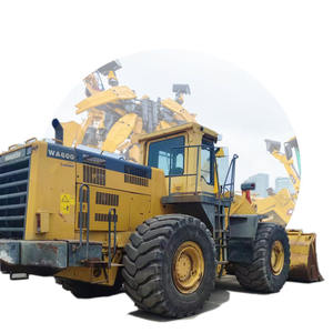 Chargeur avant WA600-3 chargeur payant Komatsu 4*4 fabriqué au Japon, chargeur de terrassement Komatsu wa320 WA470 WA600 d'occasion bon marché en vente - Product Image 1