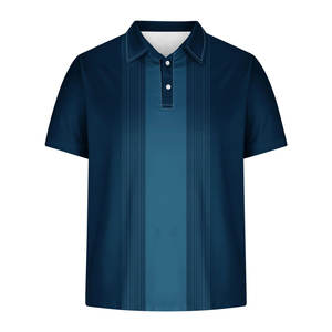 Camiseta Personalizada con Logotipo para Hombre, Manga Corta, Algodón, Impresión por Transferencia de Calor, Jersey Sólido, Camisa de Golf Formal - Product Image 5