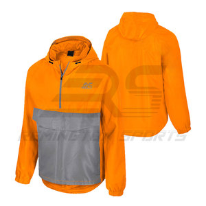 Meilleure vente OEM veste de fitness à demi fermeture éclair pour hommes nouveau design veste de fitness à demi fermeture éclair pour hommes - Product Image 1