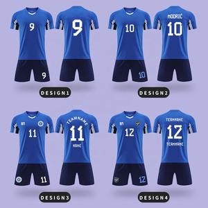 Ensemble d'uniformes de football personnalisés, maillot de football classique, ensembles d'uniformes de football, ensemble de maillots de football, uniforme de football - Product Image 2