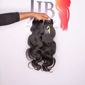 ช่อผมมนุษย์แบบหยิกสำหรับคนบราซิลผมตรงผมธรรมชาติสีดำ - Product Image 1