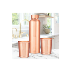 Design tendance Verre de cuivre Design le plus tendance Verres en métal Bon pour la santé Boisson Eau Exigeant Accessoires Conceptions fraîches - Product Image 5