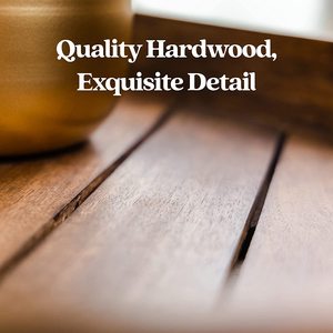 Bandeja de madera rústica decorativa geométrica hexagonal de alta calidad, bandeja de servicio de diseño Vintage, platos de centro de mesa para bebidas - Product Image 6