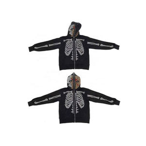 Sweat à capuche personnalisé en éponge française Sweats surdimensionnés vintage pour hommes 100% coton avec logo en strass Streetwear Tissu polaire - Product Image 4