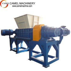 Wood/plastic/<strong>rubber</strong>/metal/Carton/Textile <strong>Shredding</strong> Machine Multi-functional Double Shaft Shredder - Product Image 6