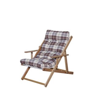 High Quality Folding Beech Wood Armchair Honey Finish <b>Stackable</b> Waterproof Portable Indoor/Outdoor Kitchen Living Room Comfort - Product Image 3